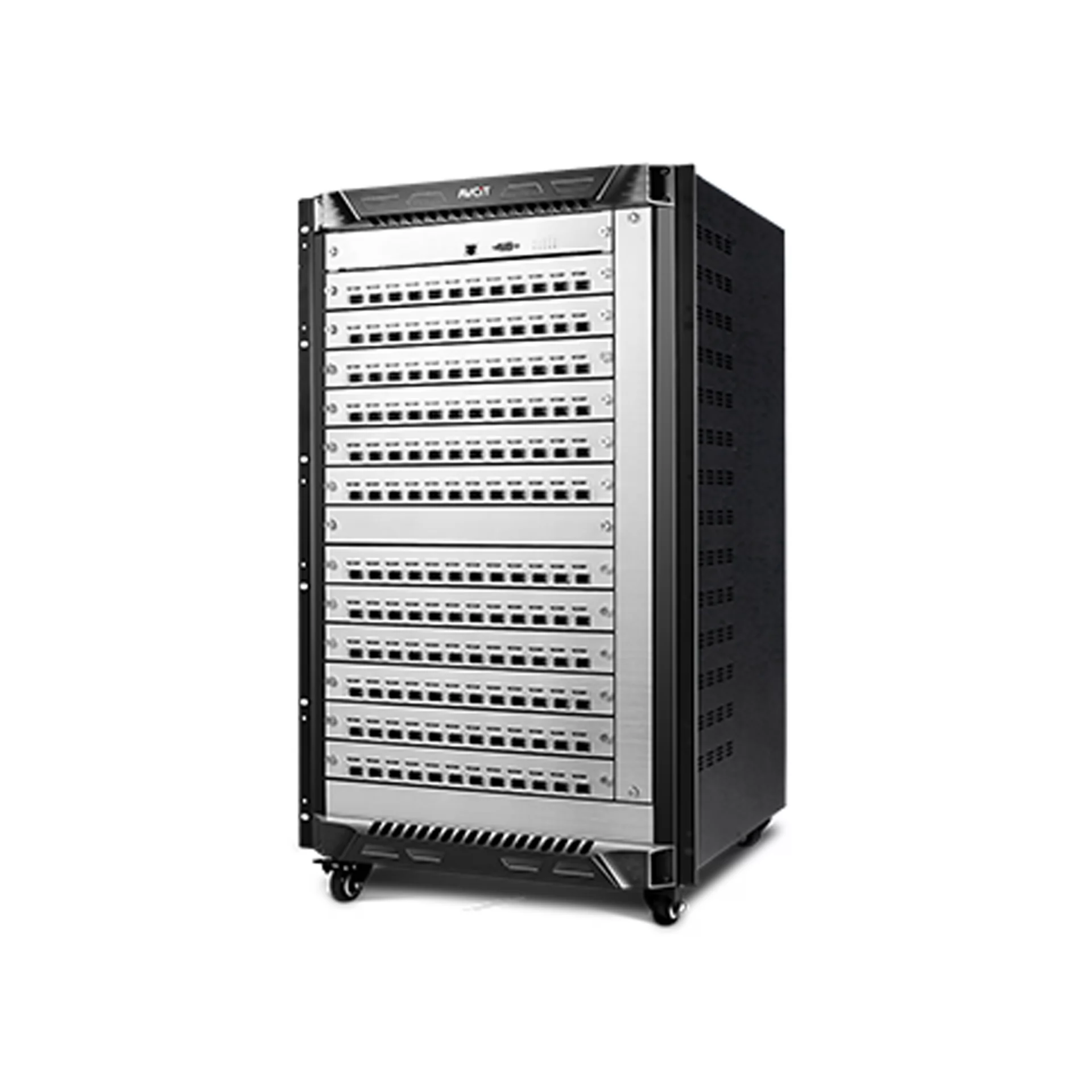 Phinx-144พอร์ตไฟเบอร์ KVM Matrix