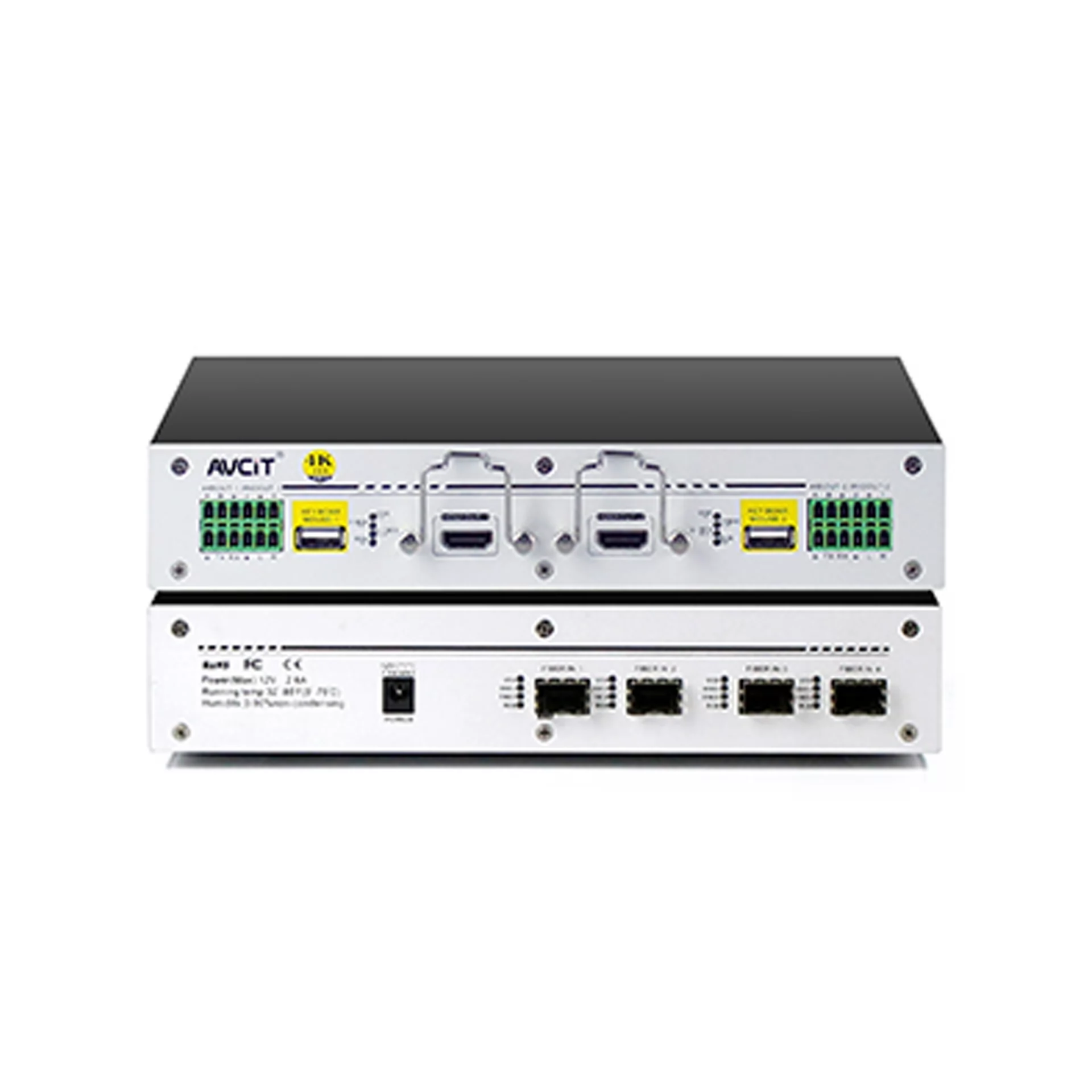 ตัวรับสัญญาณ KVM Quad-View-HDMI