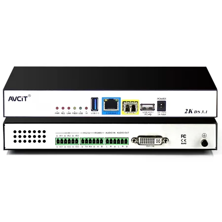 ตัวเข้ารหัส KVM 2K-DVI-I(VGA)
