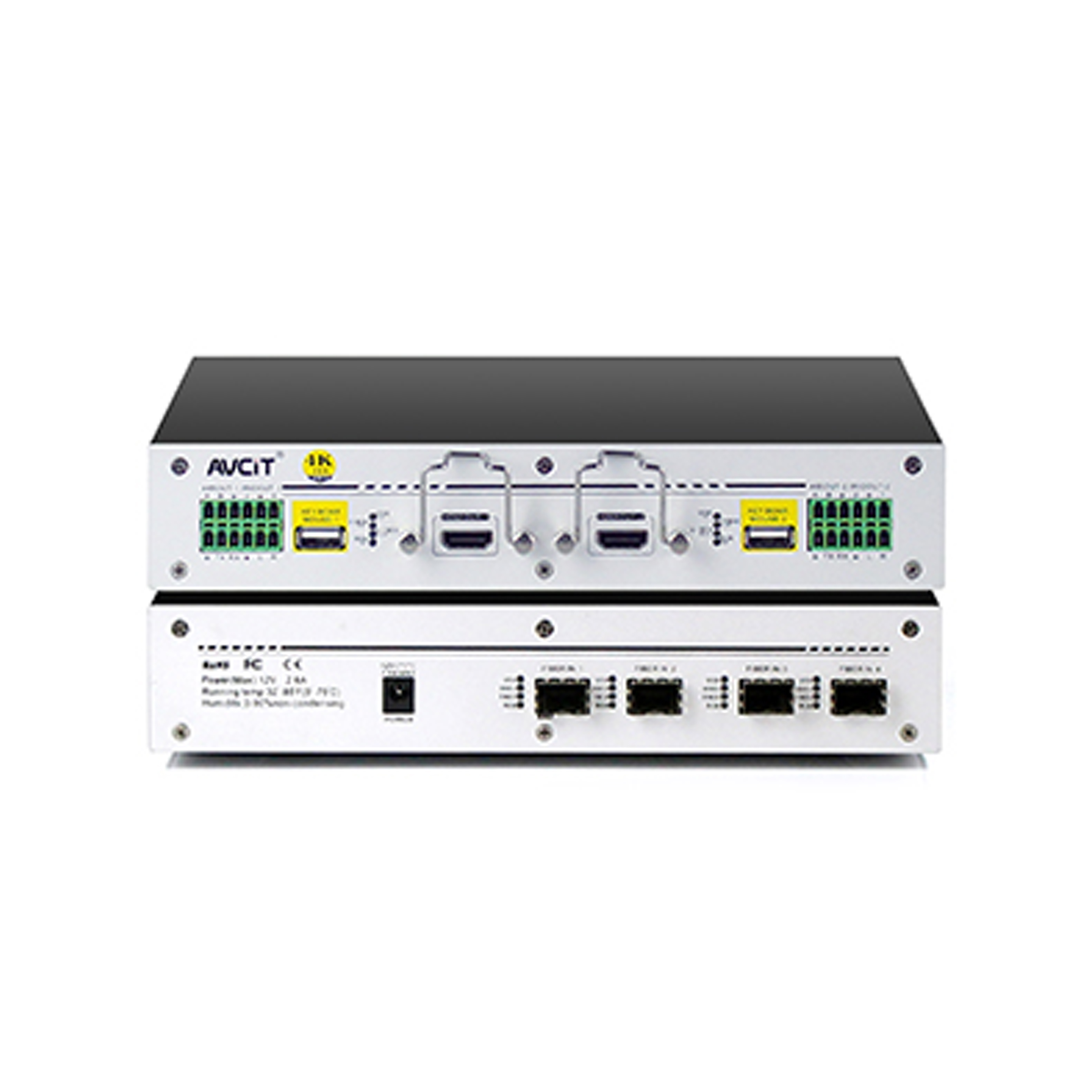 ตัวรับสัญญาณ KVM Quad-View-HDMI