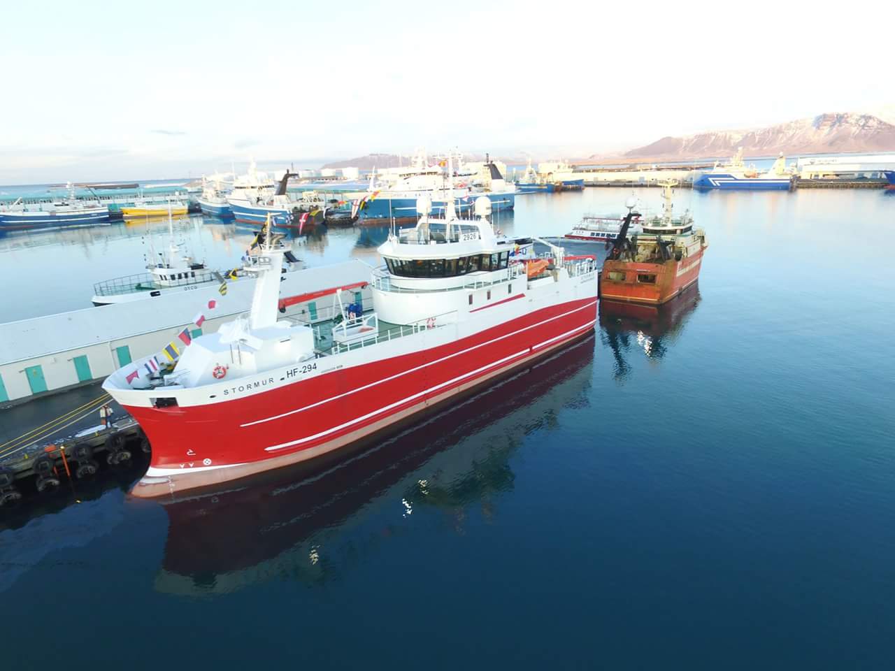 เรือประมงของไอซ์แลนด์ขับเคลื่อนโดยระบบ IP AVCiT